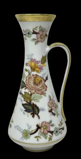 Vintage Royal Porzellan Bavaria KPM Germany Handarbeit Floral Vase