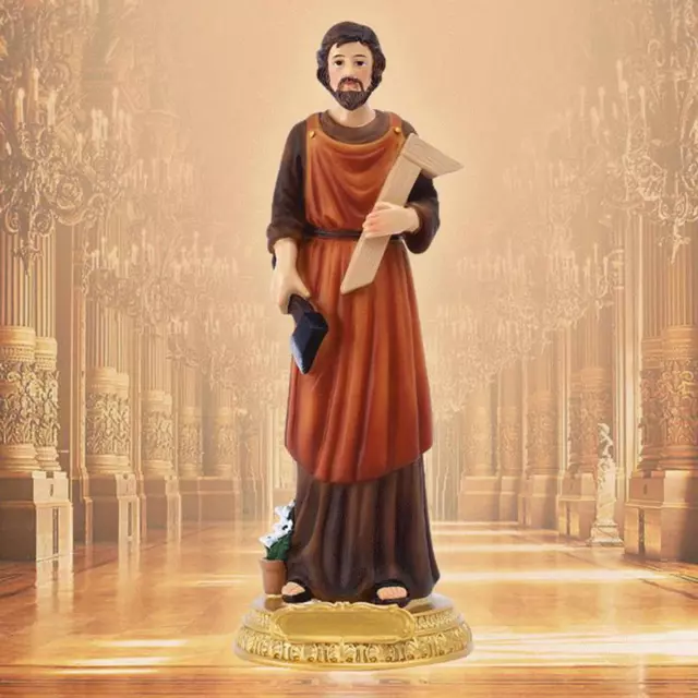 ST Joseph Statue Christentum Katholisches Dekor Handwerker Saint Joseph Figur