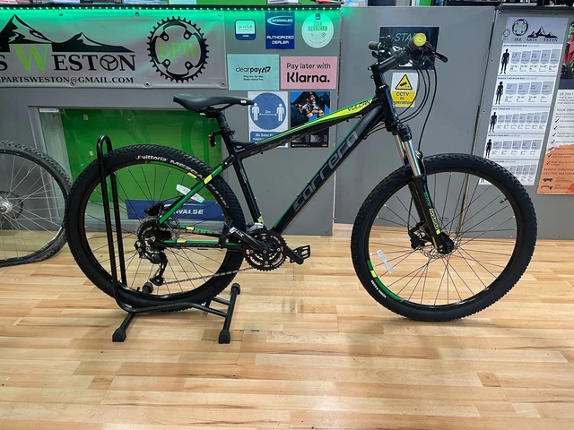 CARRERA VULCAN 18 Mens MTB 2017 2018. RRP 380 FREE TURBO