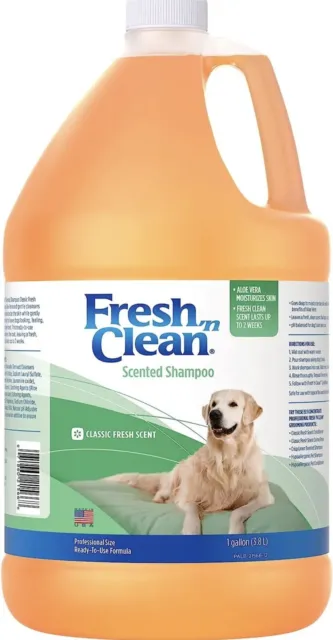 Petag Fresh 'N Clean Scented Shampoo for Dogs - Long-Lasting Classic Fresh Scent