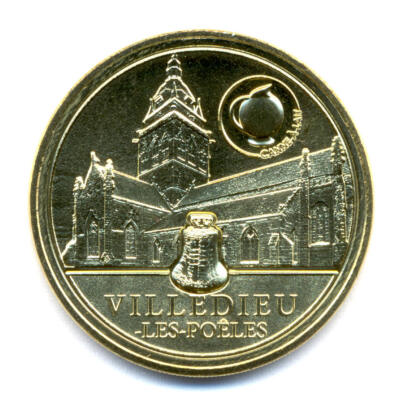 Monnaie de Paris 2022 50 VILLEDIEU-LES-POËLES Eglise Notre-Dame 