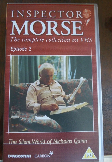 INSPECTOR MORSE II: Silent World of Nicholas Quinn (VHS) NEW
