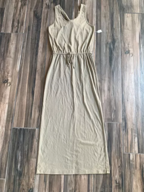 Theory Women Maxi Dress in Cream-Size S