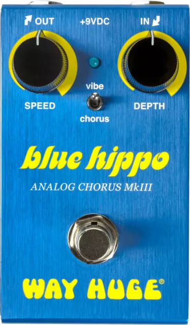 WAY HUGE Bleu Hippo Mini