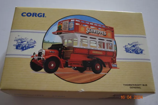 Corgi 96987 Thornycroft bus general
