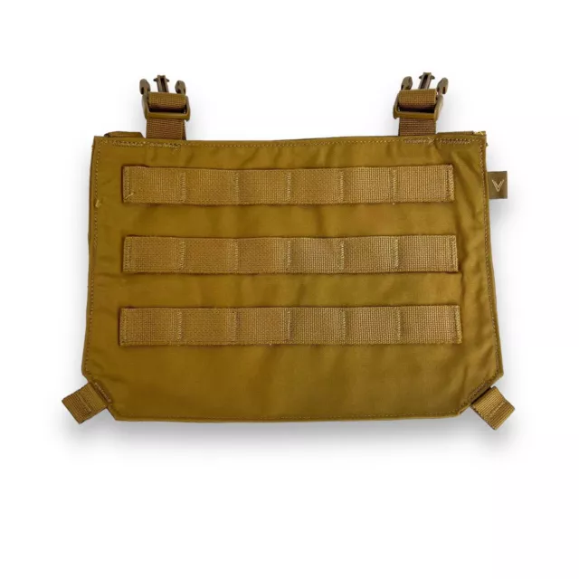 Velocity Systems MOLLE Swiftclip Placard Quick-Attach Chest Rig - Coyote Brown