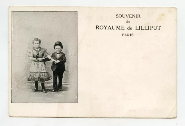 Souvenir Del Regno Da Lilliput. Mostra Phenomena, Nains