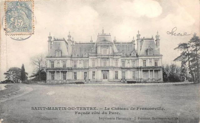 CPA-Saint-Martin-du-Tertre le château de Franconville (126426)