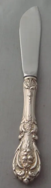 Reed and Barton Francis I Sterling Silver Butter Serving Knife Sterling Handle