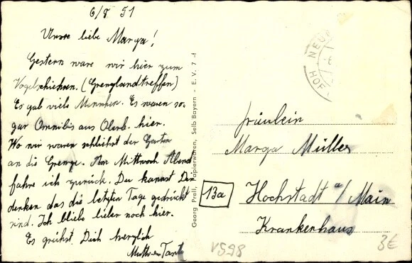 AK AŠ ASCH Region Karlsbad, Wildenau Selb im Fichtelgebirge