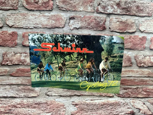 Schwinn 1972 Original Bicycle Sales Catalog~Bikes-Paramount-Stingray 72 Schwinn 1972 Original Bicycle Sales Catalog~Bikes-Paramount-Stingray 72