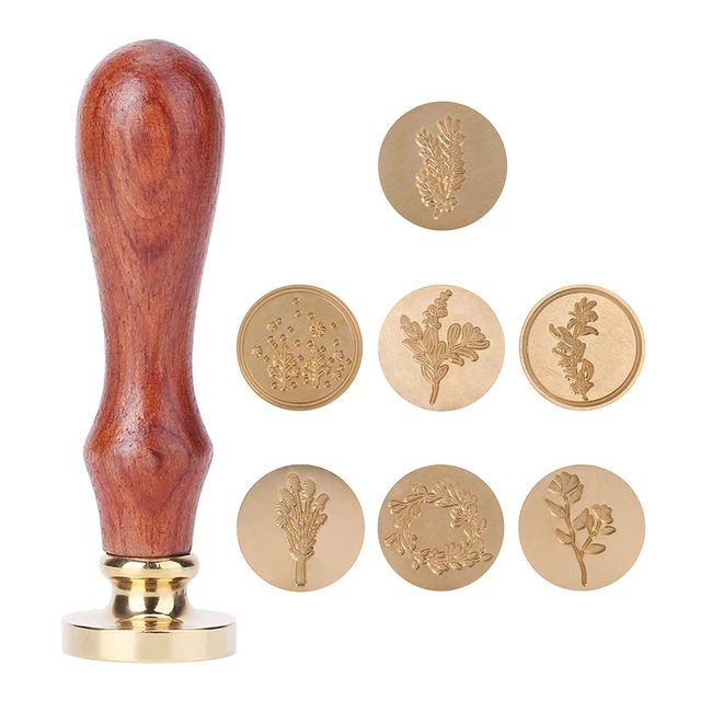 SEALING WAX STAMP Wood Handle Envelope Wedding Invitations DIY
