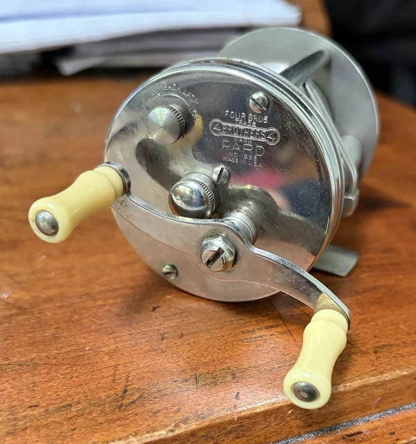 4 brothers fishing reel Sage Trout Fly 4/5/6 / Stealth / Silver Classic aesthetics with modern performance VINTAGE 1935 PFLUEGER 4 BROTHERS