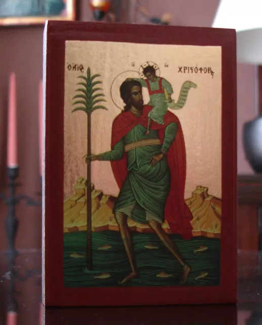 Christophorus IKONE Icon Ikonen orthodox Icoon Ikona Икона Святой Христофор