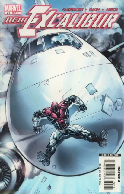 New Excalibur #21 Comic 2007 - Marvel Comics - Captain Britain Juggernaut X-Men