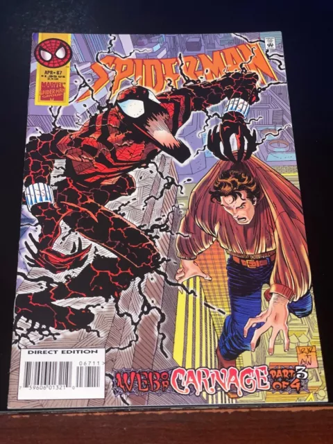 1996 SPIDER-MAN #67 Web Carnage pt 3 SPIDER-CARNAGE BEN REILLY Near Mint NM