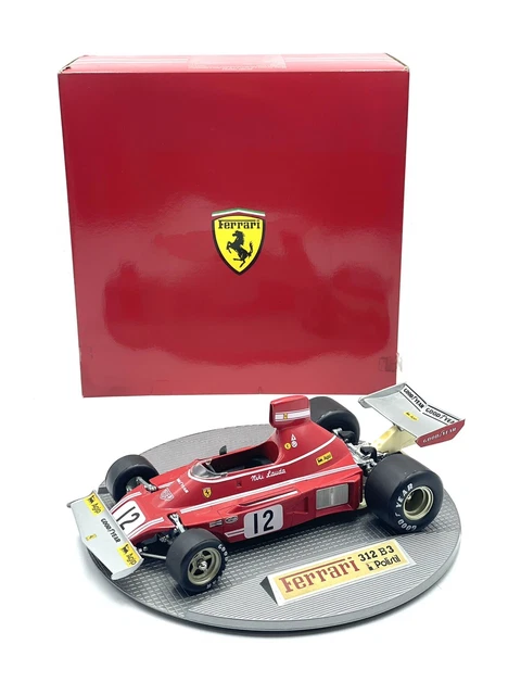 Slot Car Polistil 1/32 Ferrari 312 B3 F1 Niki Lauda Testée