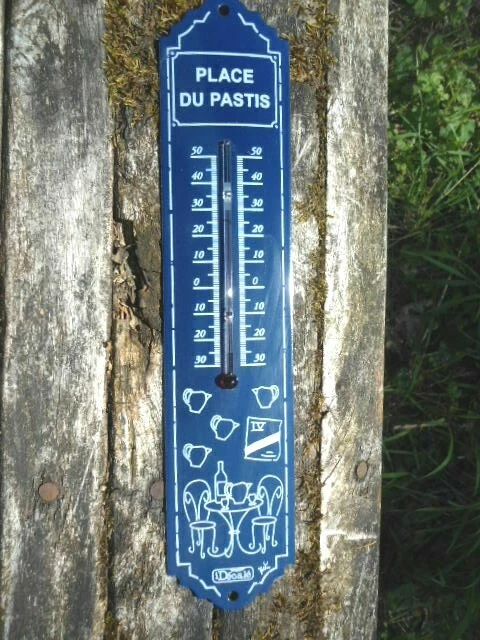 Thermomètre émaillé 30cm - Légume - Fabriqué En France - NEUF (petit Prix)