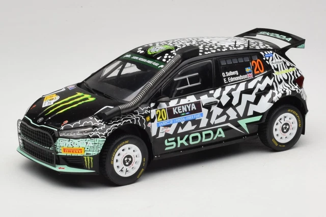 Skoda Fabia WRC Panizzi - Rallye Monte Carlo 2006 - IXO 1/43 - Réf RAM217