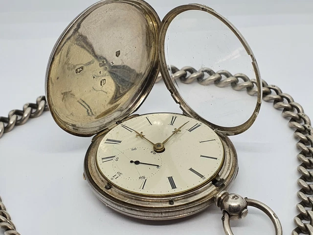 Orologio Da Tasca In Argento - Italia - Foto 5