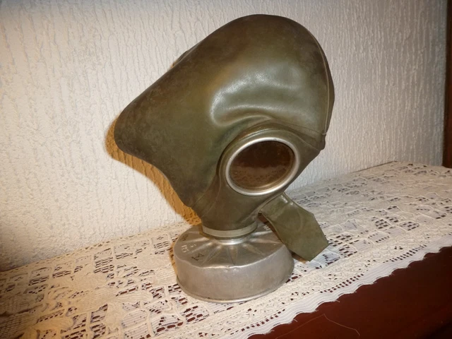 Masque à gaz allemand nominatif / Kriegsmarine – Major Military
