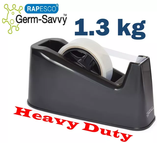 Rapesco Heavy Weight Duty Desktop Cello Sello Tape Roll Dispenser Parcel Packing