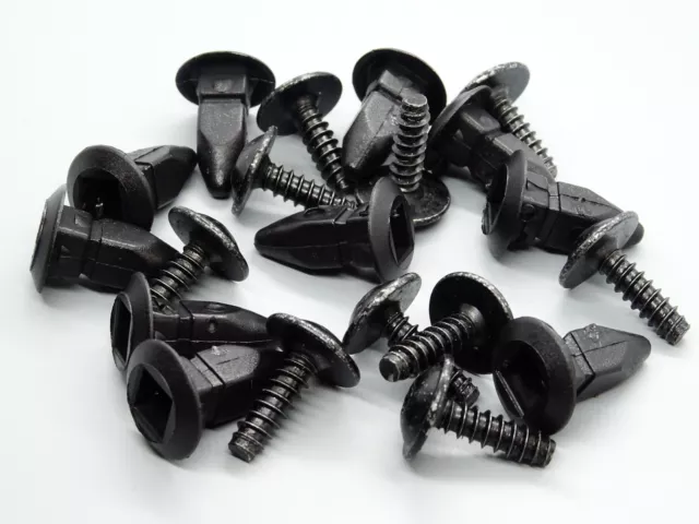 20 Piezas Torx Tornillos Alojamiento de la Rueda Stoßtange Tuerca Expansión Clip