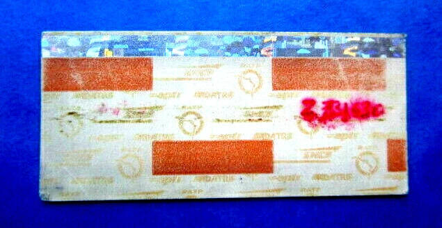 Ticket Billet Ratp Sncf Série Orange Bande Magnétique 2 Classe Ticket Billet Ratp Sncf Série Orange Bande Magnétique 2 Classe