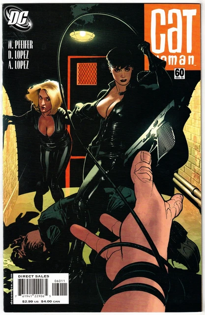 Catwoman #60 (2006)- Adam Hughes Cover Art- Will Pfeifer Pete Woods- Dc- Vf+
