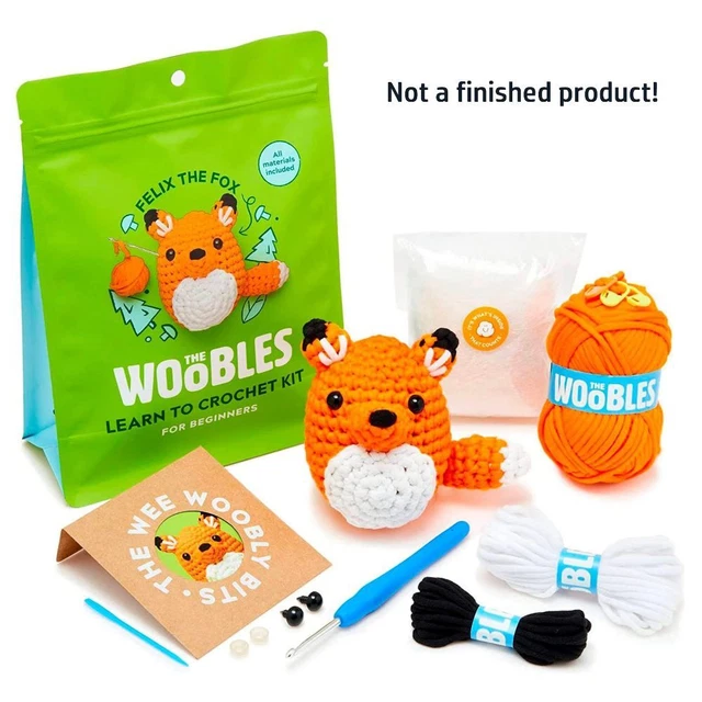Kit all'uncinetto dinosauro per principianti Kit animale all'uncinetto completo dinosauro all'uncinetto con tutorial video passo per imparare a lavorare all'uncinetto Starter Kit di animali Set per