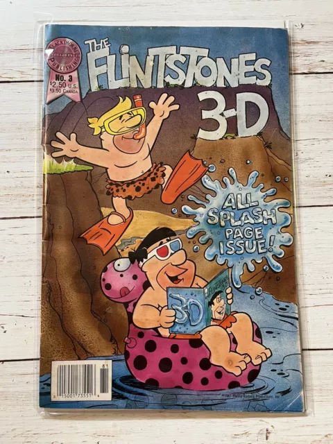 Vintage Hanna Barbera Comic Book "The Flintstones" Collectible Copper Age 1987