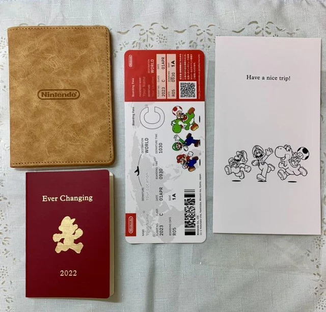 NINTENDO COMPANY PROFILE Brochure Novelty Schedule Book, Cover from JPN