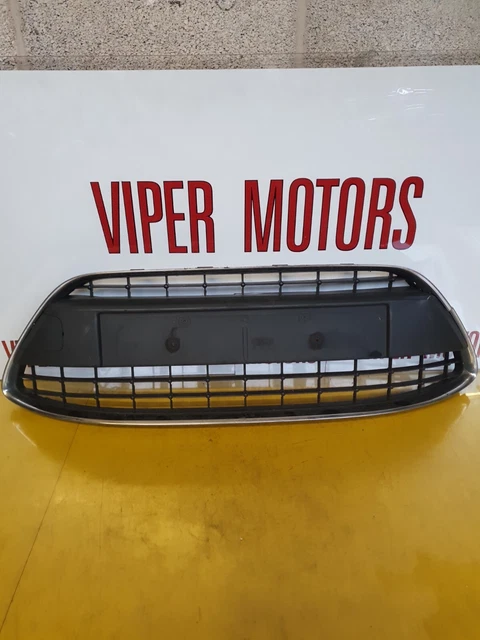 NEW Upper Grille Chrome Fits For 2014-2019 Ford Fiesta D2BZ17B968AA