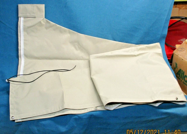 Sail Cover Boom L 9' 4" Front L 30" Circ 14" Marinegarde Canvas "Sand"(*2328Sh)