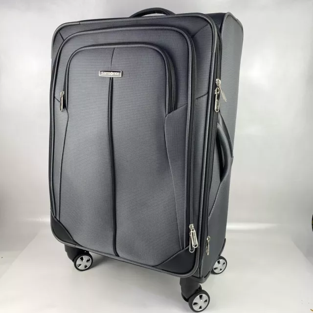 New Samsonite Softside Check-In Spinner Luggage CHARCOLA