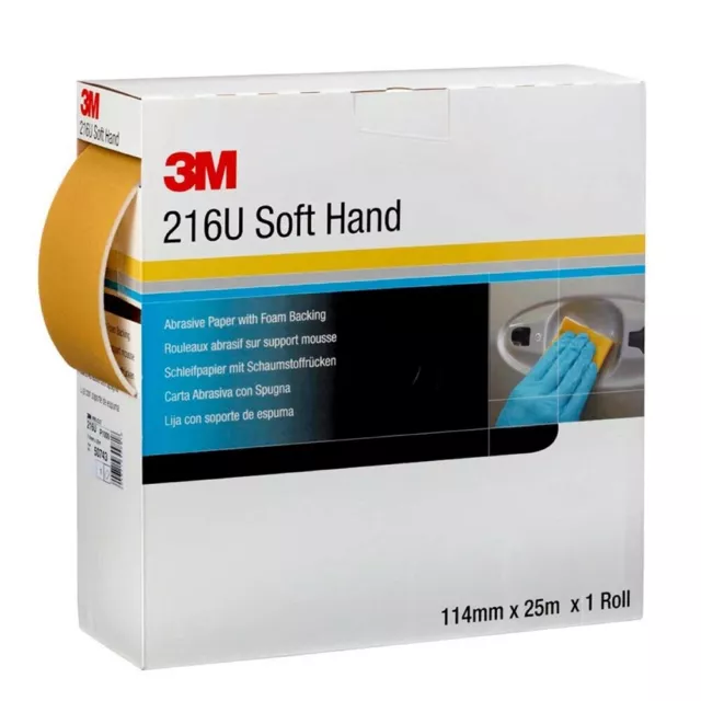 3M™ 50335 1x 1 Morbido Manuale Rotolo 115mm X 25m 216U Perforata Grana P320