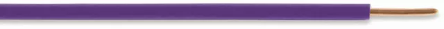 100 M | H07V-U 1,5 mm² PVC-Aderleitung eindrähtig Kupferkabel violett NEU!!