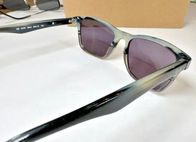 Ray Ban Grey Horn / Transparent Grey Eyeglasses Frames RB5279 5540 55-18-145