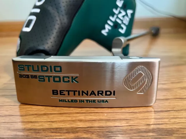 Bettinardi Studio Stock 9 Plumber's Neck Golf Putter -33 inches