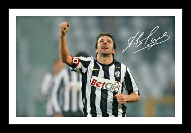 Alessandro Del Piero - Juventus Autographed Signed & Framed Photo