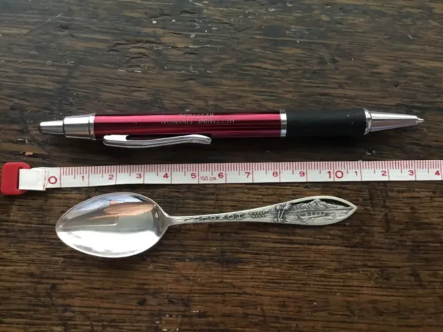 USA STERLING spoon HONOLULU DIAMOND HEAD weighs 8.2g length 10.5cm