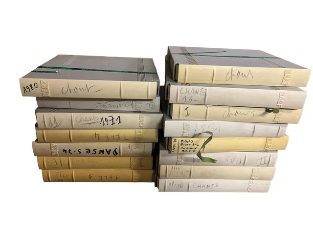 5 Stk. Diverse Magnettonbänder Sammlung Agfa, BASF, Vintage! (Gebraucht