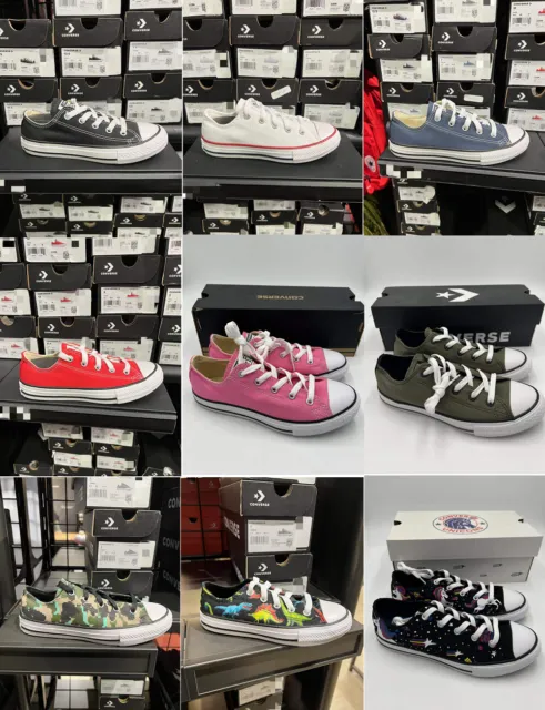 Converse CHUCK TAYLOR All Star Ox Low Top Boys Girls Kid Canvas Shoes Sneakers
