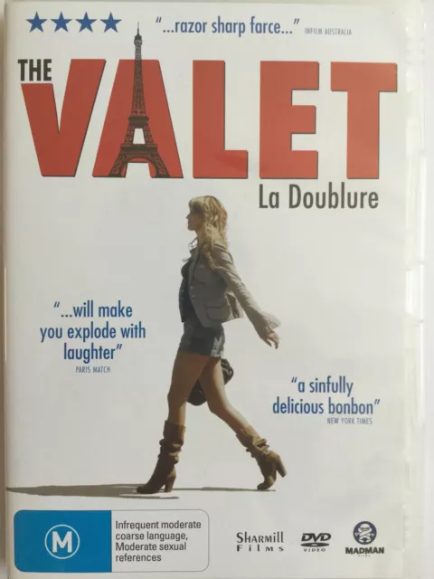 The Valet DVD French Film Daniel Auteuil Region 4 French with English subtitles