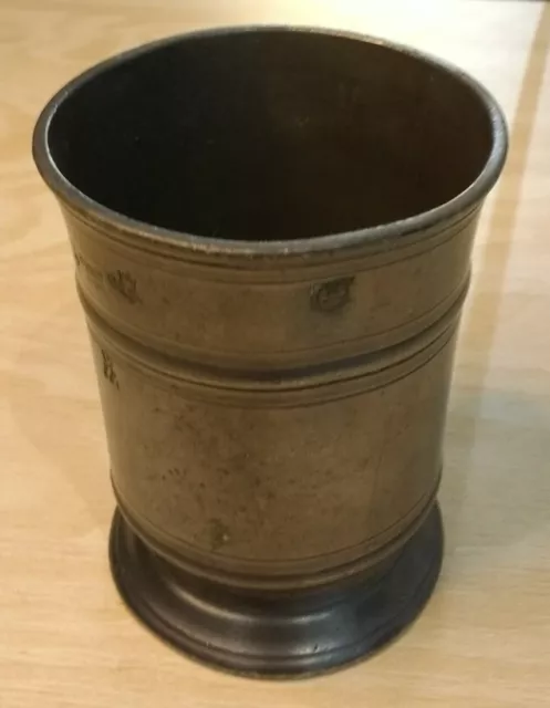 Vintage Ruse Pewter 1/2 Pint Mug