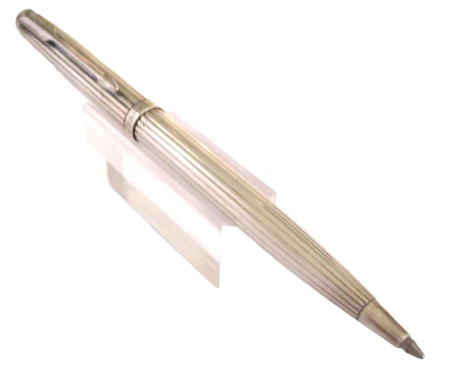 Stylo Parker 75 Vendôme En Argent Et Vermeil 925 - Magnifique, Occasion