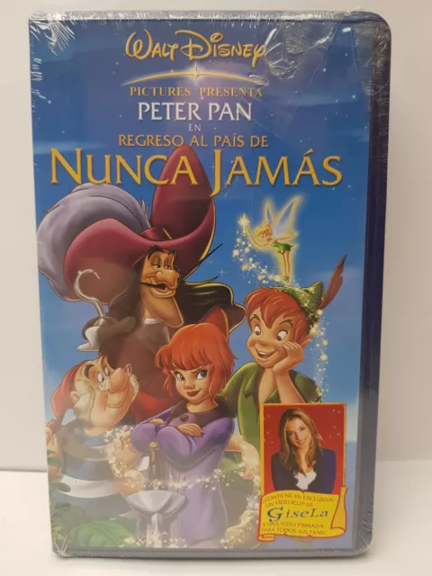 Pelicula Vhs Walt Disney Peter Pan 2 Regreso A Pais De Nunca Jamas Precintada