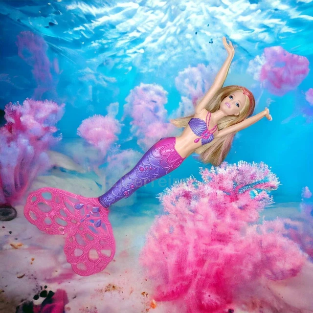 BARBIE CFF49 BUBBLE TASTIC Mermaid Soap Bubbles Mermaid Mattel