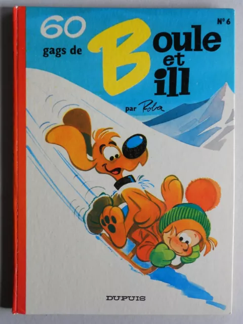 EO 60 GAGS DE BOULE ET BILL n°6 ( ROBA ) ( SPIROU )