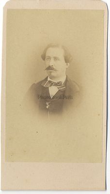 Alexandre Fatalot Photographe primitif à Lyon France cdv Vintage albumine  